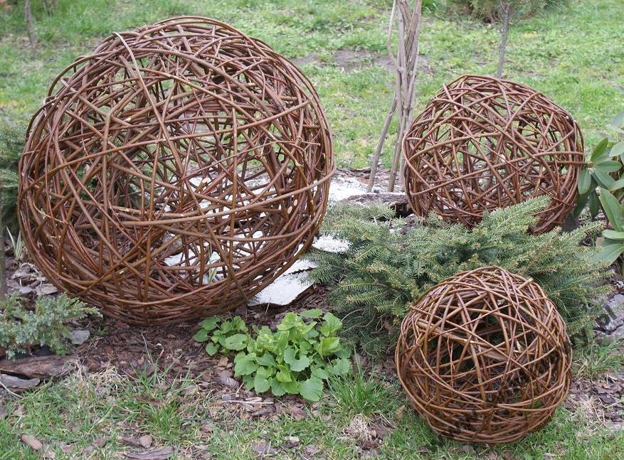 Floral ball , great decoration for the garden I recommend Manufacturer wiklinowy.pl
