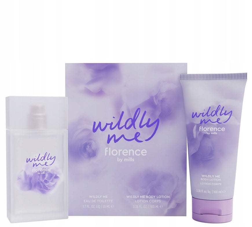 Florence Wildly Me eau de toilette + body lotion set of 50 ml + 100 ml Packaging status original