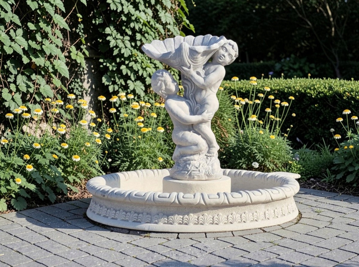 Florida Garden Fountain Pool with Bottom Ebro White Cement Conglomerate Ag-Bet EAN (GTIN) 5904844693792