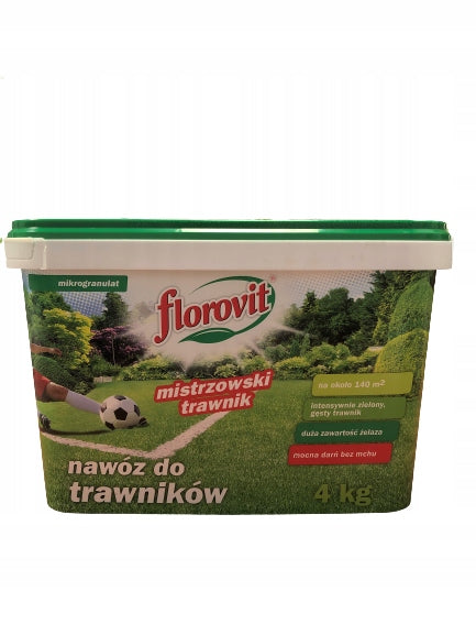 Florovit Master Lawn Fertilizer for Lawns with Moss 4 kg