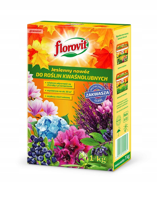 Florovit autumn fertilizer for acid-loving plants carton 1kg