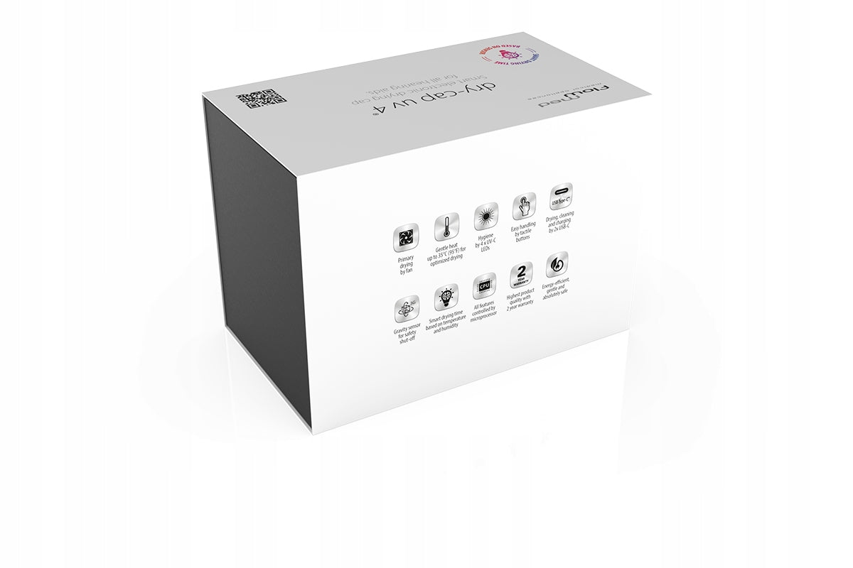 Flow-Med Dry-Cap UV 4 Dehumidifier - Rechargeable Hearing Aids and Batteries Manufacturer code 91210100