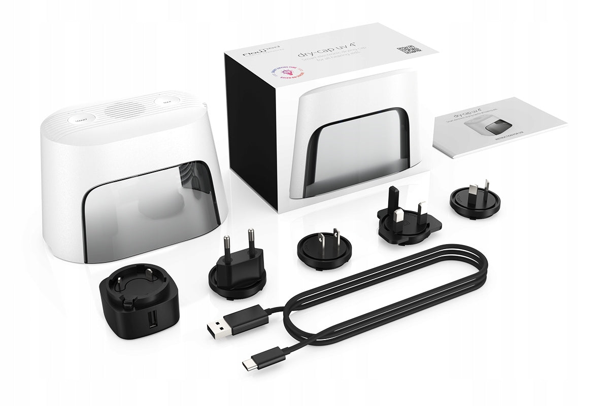 Flow-Med Dry-Cap UV 4 Dehumidifier - Rechargeable Hearing Aids and Batteries