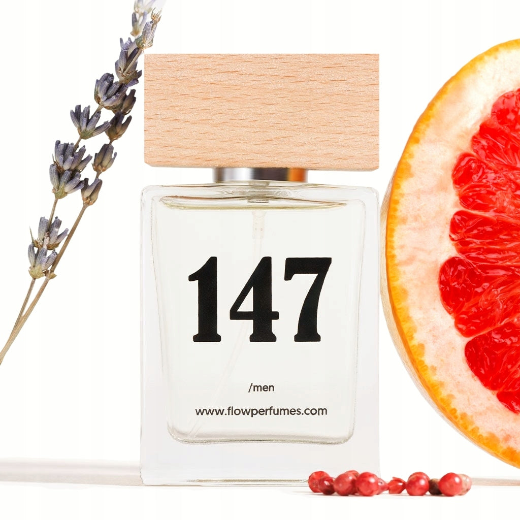 Flow Perfumes Perfume for men Scent No. 147 50 ml. -lavender, iris