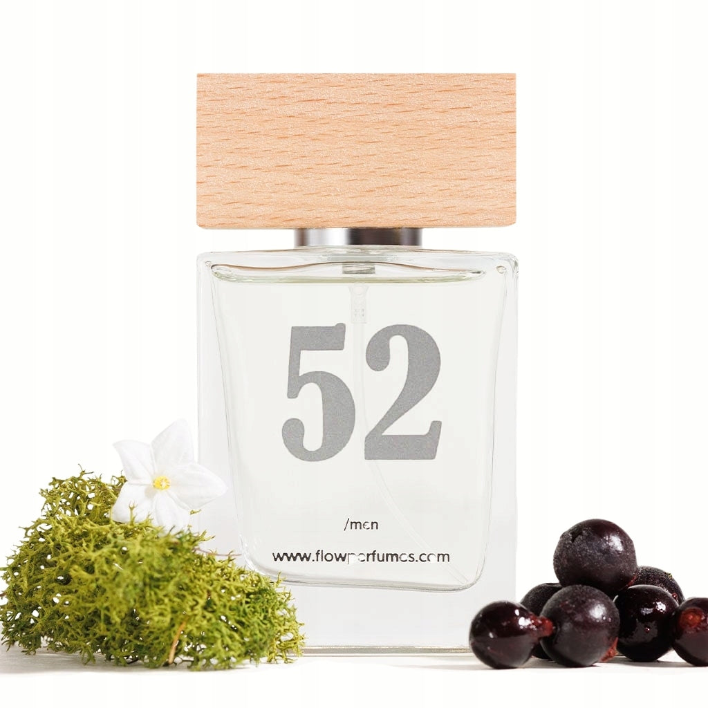 Flow Perfumes Perfume for men Scent No. 52 50 ml. - blackcurrant