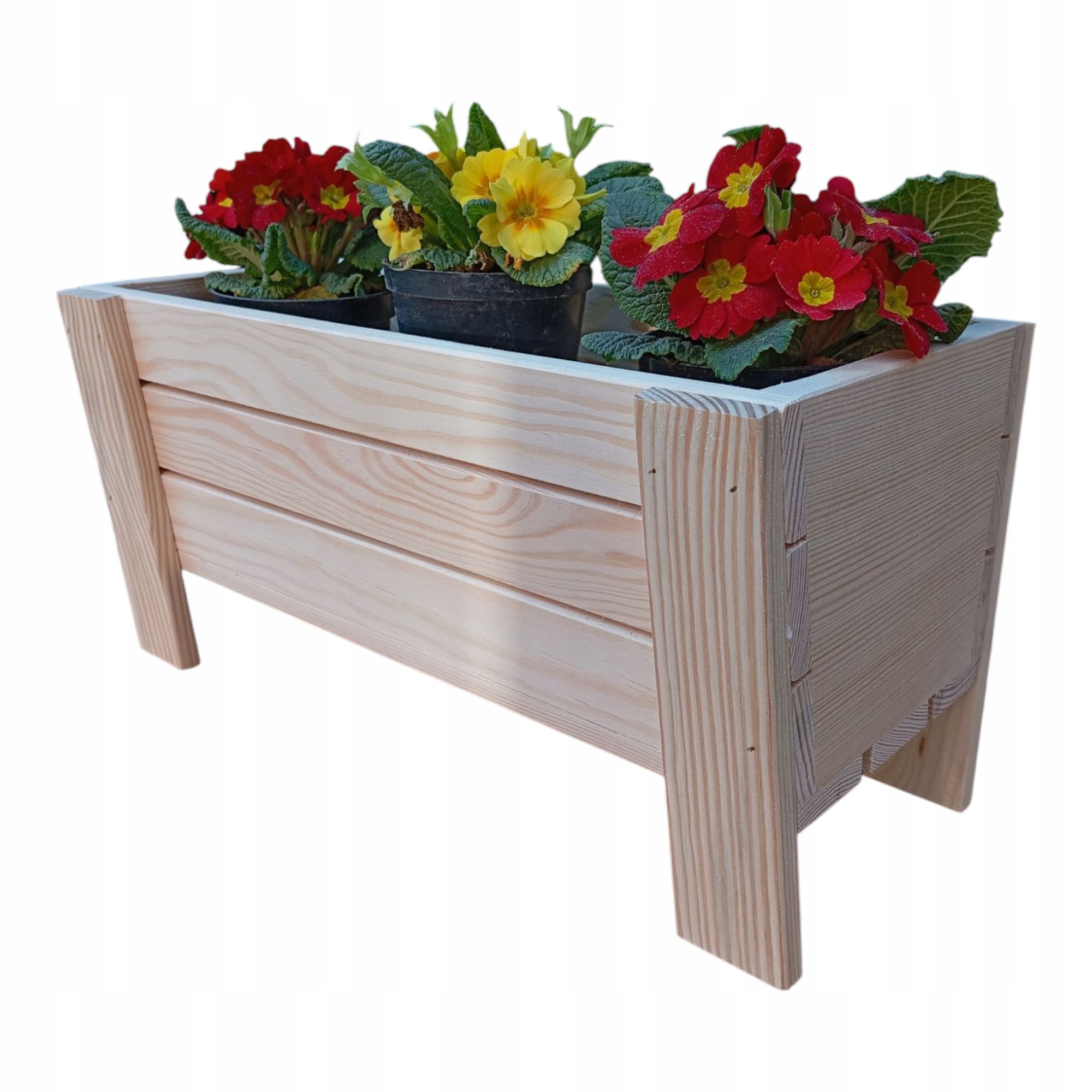 Flower Box Wooden Garden Vegetables Balcony ECO Manufacturer Manufacturer code Skrzynka Na Kwiaty