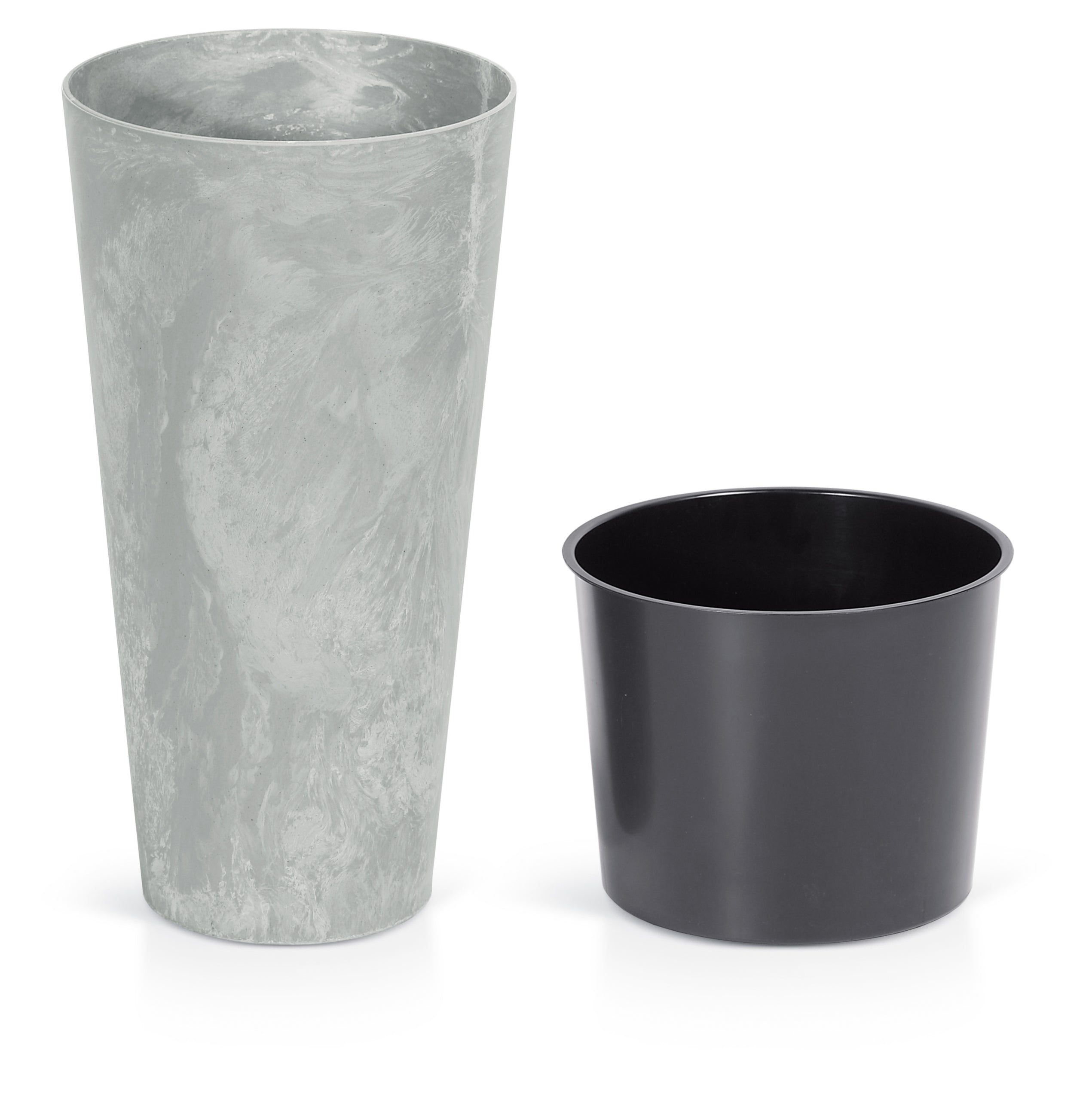 Flower Pot Tubus Slim Beton Effect DTUS200E- 442U CONCRETE Manufacturer code DTUS200E-422U