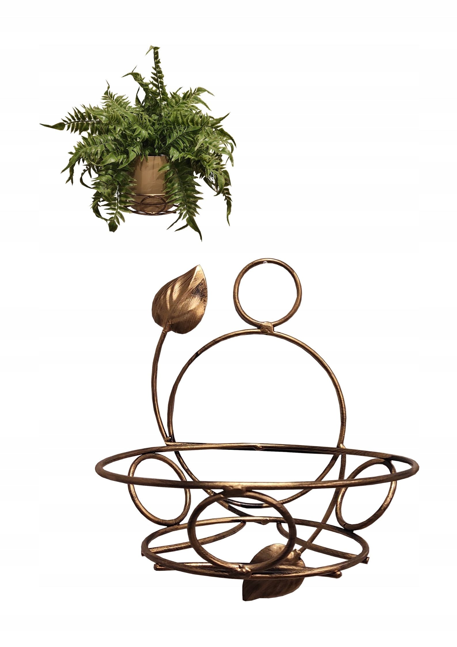 Flowerbed on the wall flower holder for hanging planter