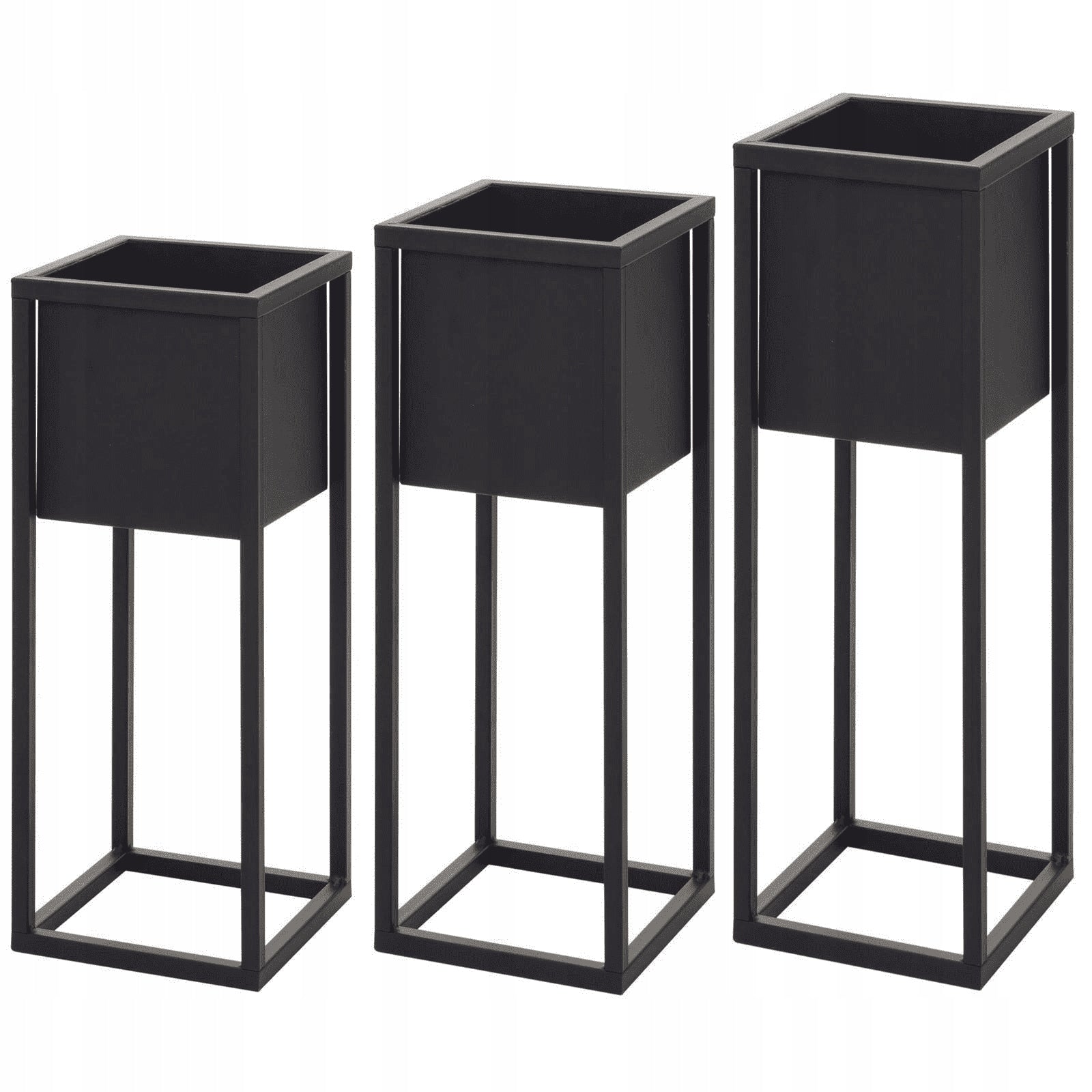 Flowerbed pot metal LOFT black 50 cm Manufacturer code NB1850000