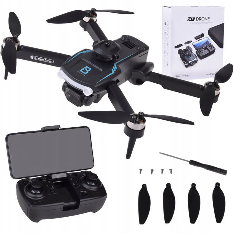 Flying Drone Quadcopter Remote Controlled Model Foldable + Camera