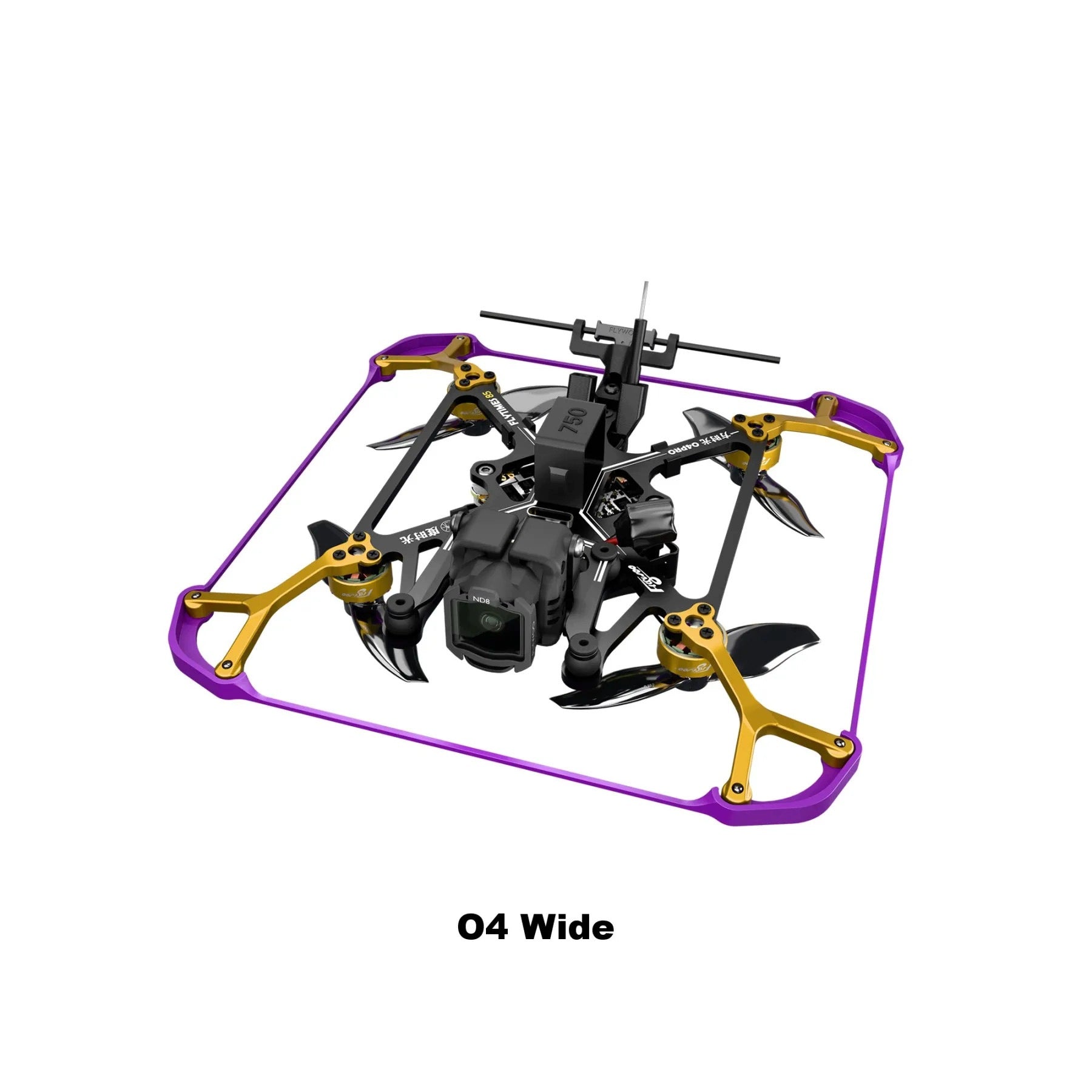 Flywoo Flytimes 85 HD FPV Cinewhoop Drone with DJI O4 Wide 2S, ND, and 2.4g ELRS