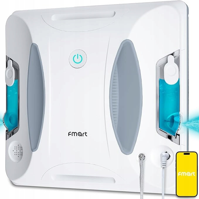 Fmart W6 window cleaning robot with spray function, power 3800 Pa