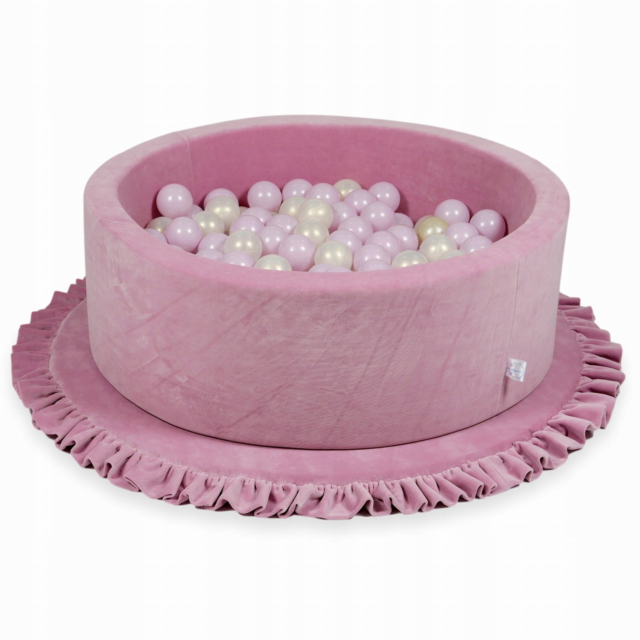 Foam Play Mat Round 100 cm / 3 cm MIMII for children Beige Brand Mimii