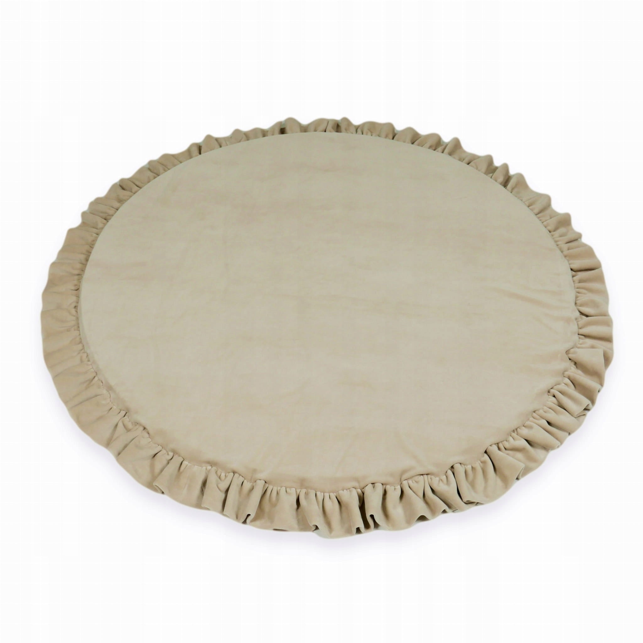 Foam Play Mat Round 100 cm / 3 cm MIMII for children Beige