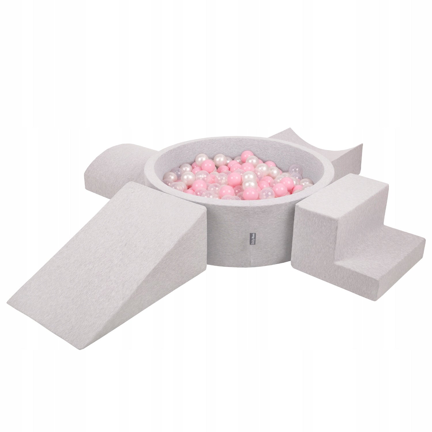 Foam Set Square Toys FOR CHILDREN 300 balls KiddyMoon PPZP-OK30D-115 Kid's age 12+ months