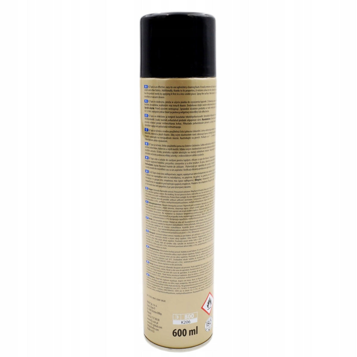 Foam Spray for Cleaning and Refreshing Upholstery K2 Tapis 600ml K206 Packaging status original