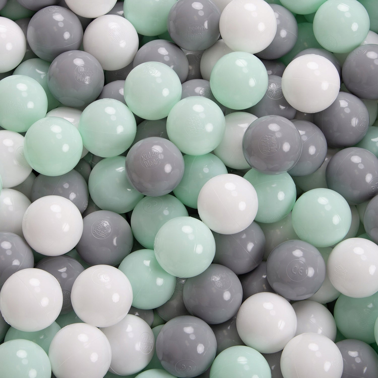 Foam Square Toys DRY POOL 300 BALLS Color white