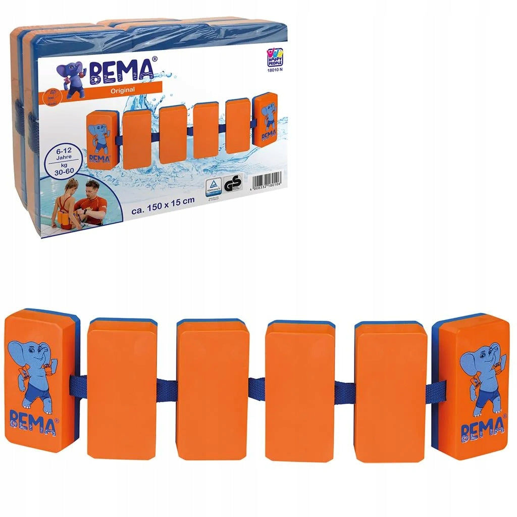 Foam buoyancy belt 150x 15 cm 6-12 years 30-60 kg