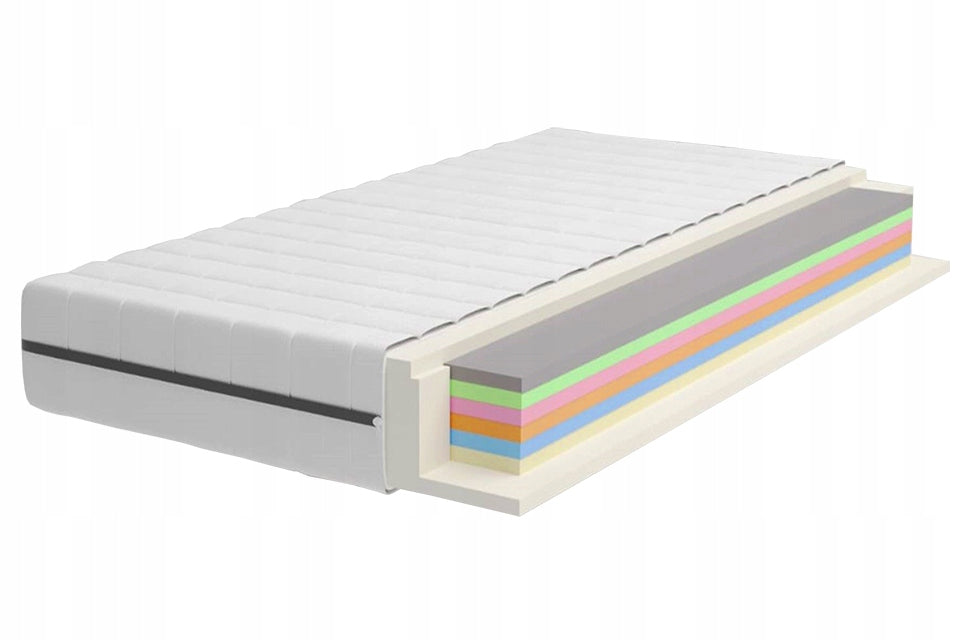 Foam mattress 120x200 double-sided LAYERED PLUS quilted cover