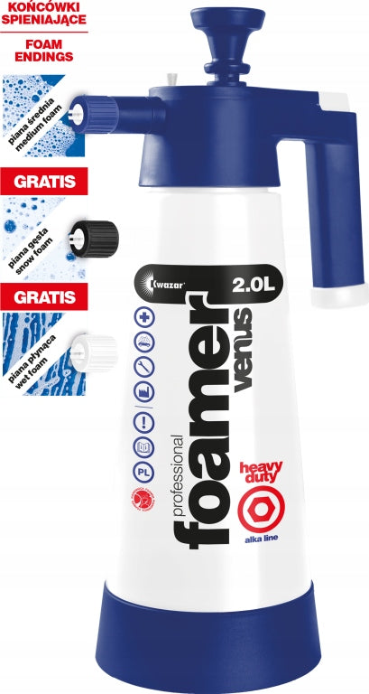 Foamer Kwazar VENUS Alkaline 2L + Tips Manufacturer's catalog number WTV.1186