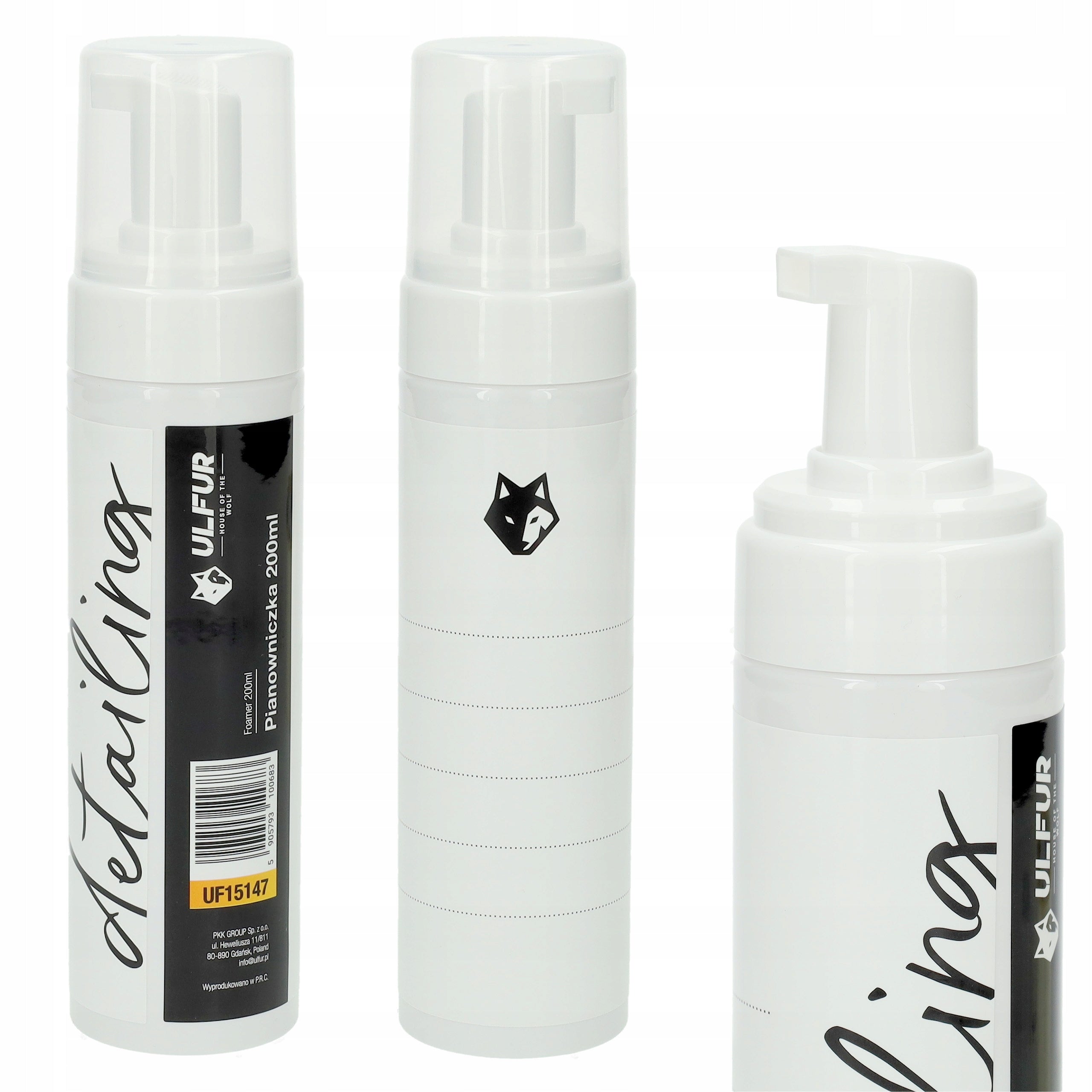 Foamer White 200ml Ulfur Foamer for Cleaning Leather Upholstery
