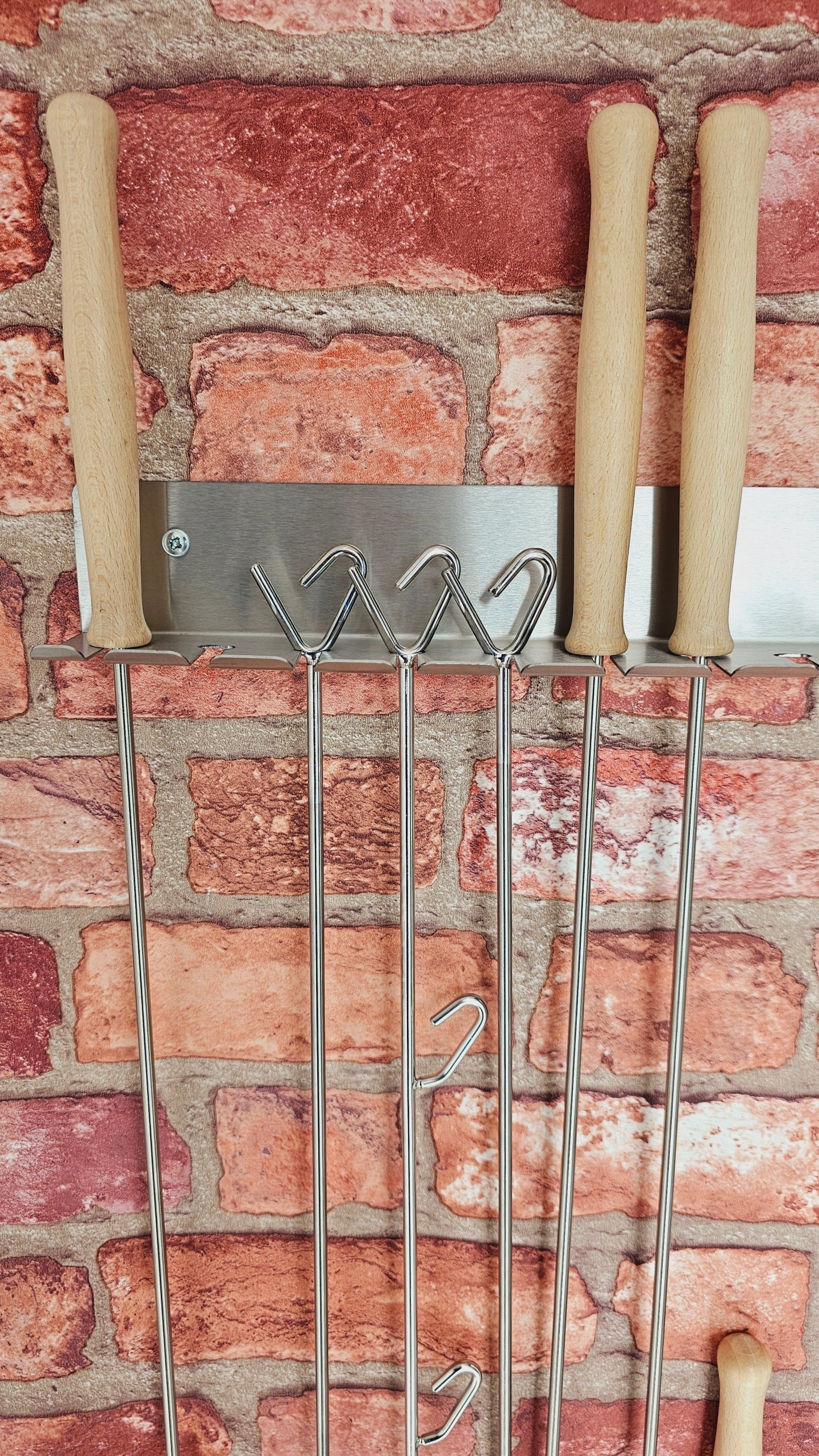 Focal Stick Rests 86cm Sausage Fork Sticks Stainless Grill Number of pieces per package 1 pcs
