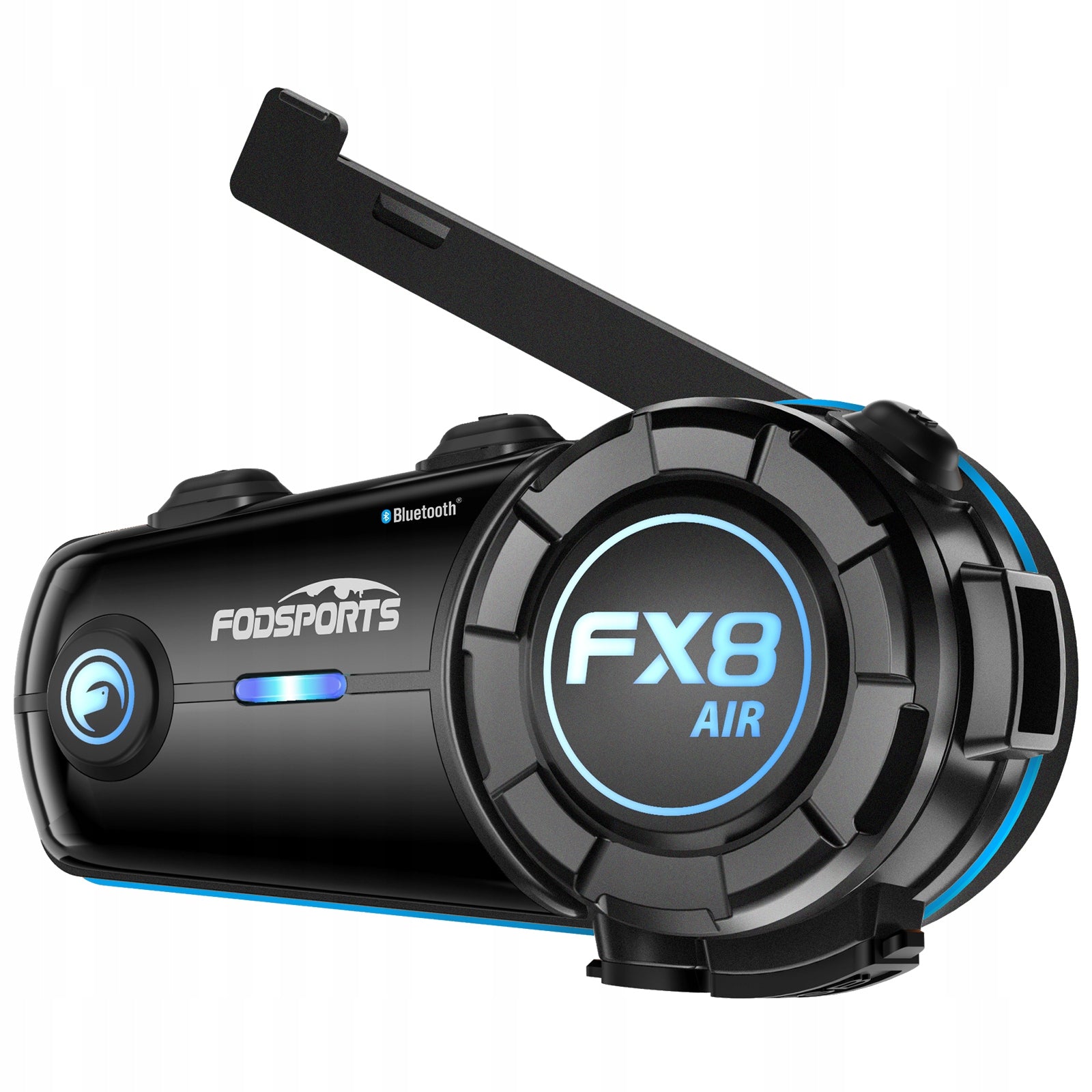 Fodsports FX8 Air Motorcycle Intercom for 4-Person 1200m, FM Radio,Music EAN (GTIN) 0850033996005