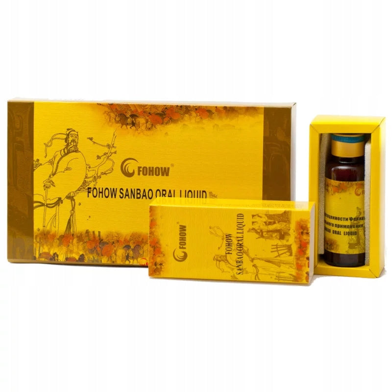 Fohow SANBAO Oral Liquid -Elixir Three Gems Cordyceps Linchzhi 4 x 30ml EAN (GTIN) 6936968430419