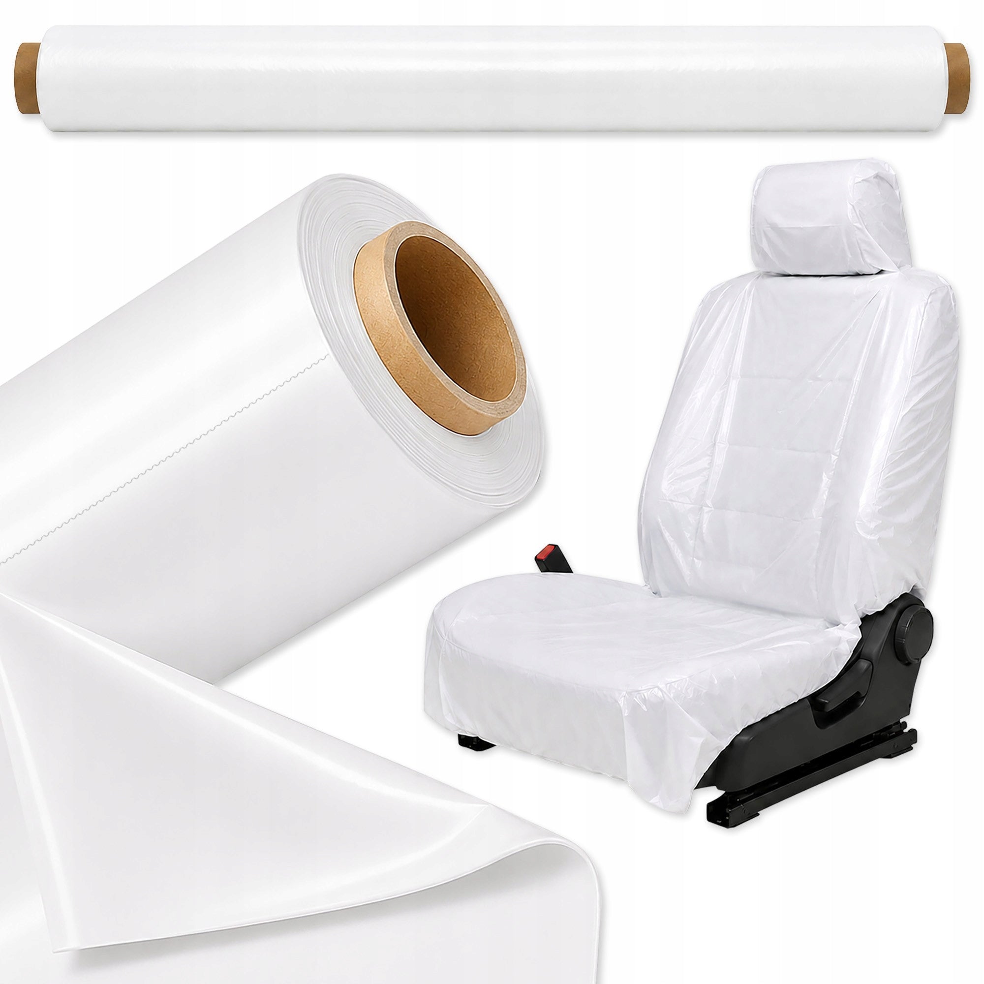 Foil Covers for Seats Car Seats Protective Cars Thick 50 Pcs