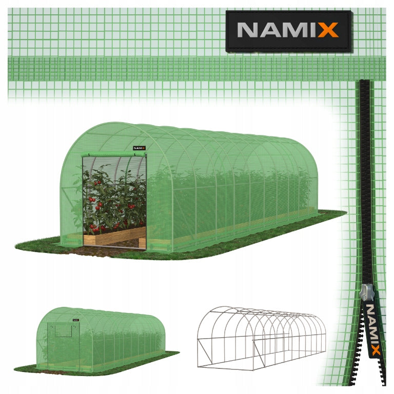 Foil tunnel greenhouse 3x10 m 30m² height 2,5m