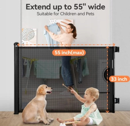 Fold-out gate for a child, dog, cat 136 cm Brand no brand