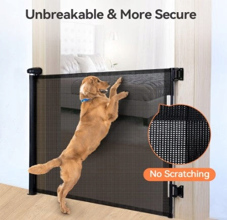 Fold-out gate for a child, dog, cat 136 cm Product width 136 cm