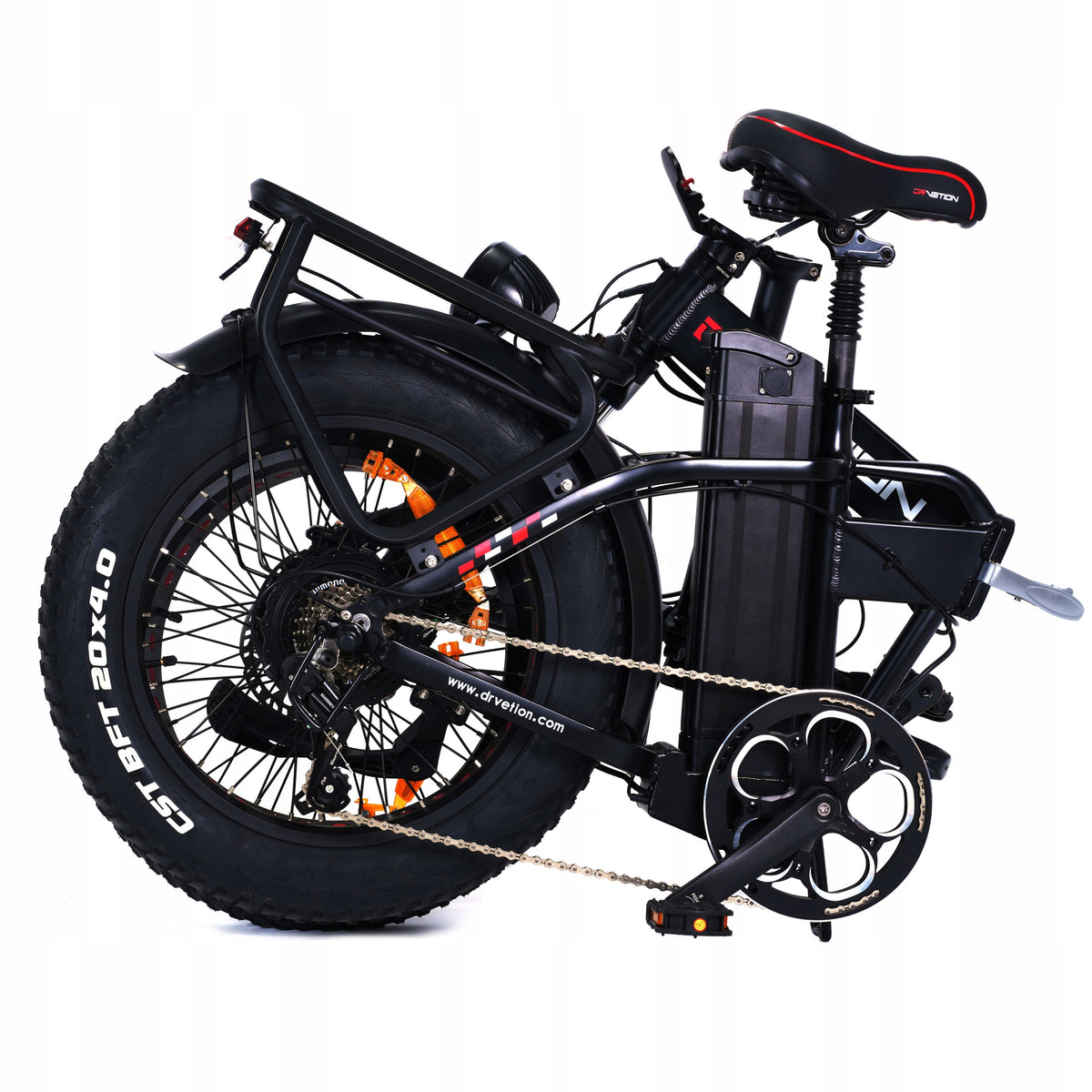 Foldable DRVETION AT20 PRO MAX Electric Vehicle 1000W 48V20Ah 50km/h 130km Manufacturer code 9331539329814
