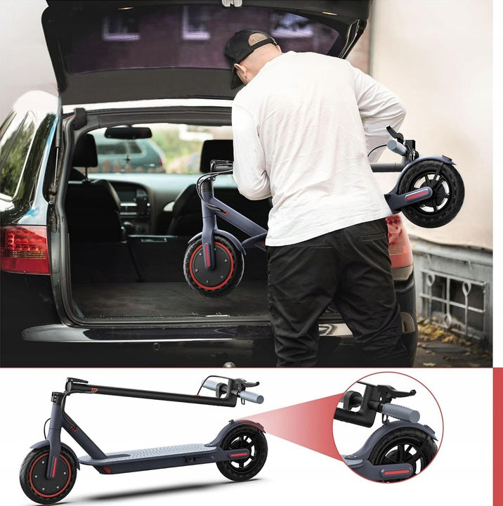 Foldable Electric Scooter 350W 36V 5.2AH 25KM Range 8.5-inch tire + APP Color black