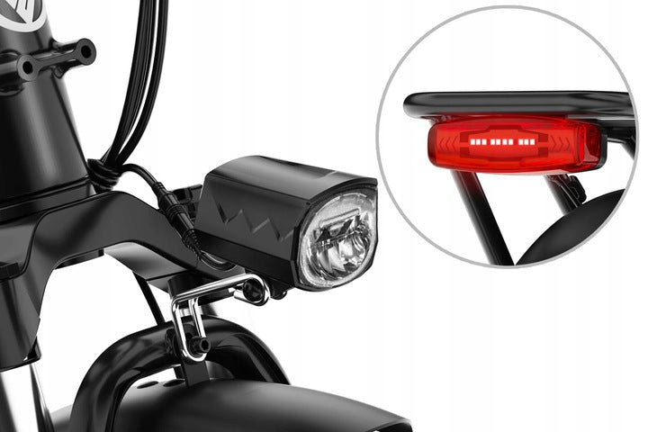 Foldable Electric Vehicle VITILAN U3 750W 48V 13AH 45KM/H 20“ black PL Manufacturer code VITILAN 1056W 48V13AH 45KM/H 120KM