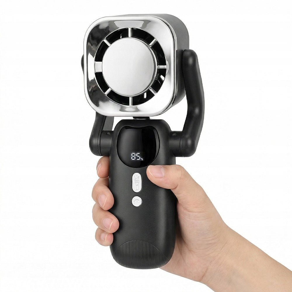 Foldable Fan for Travel, Handheld Fan 4000 MAh Charging Type C Product weight with unit packaging 0.31 kg