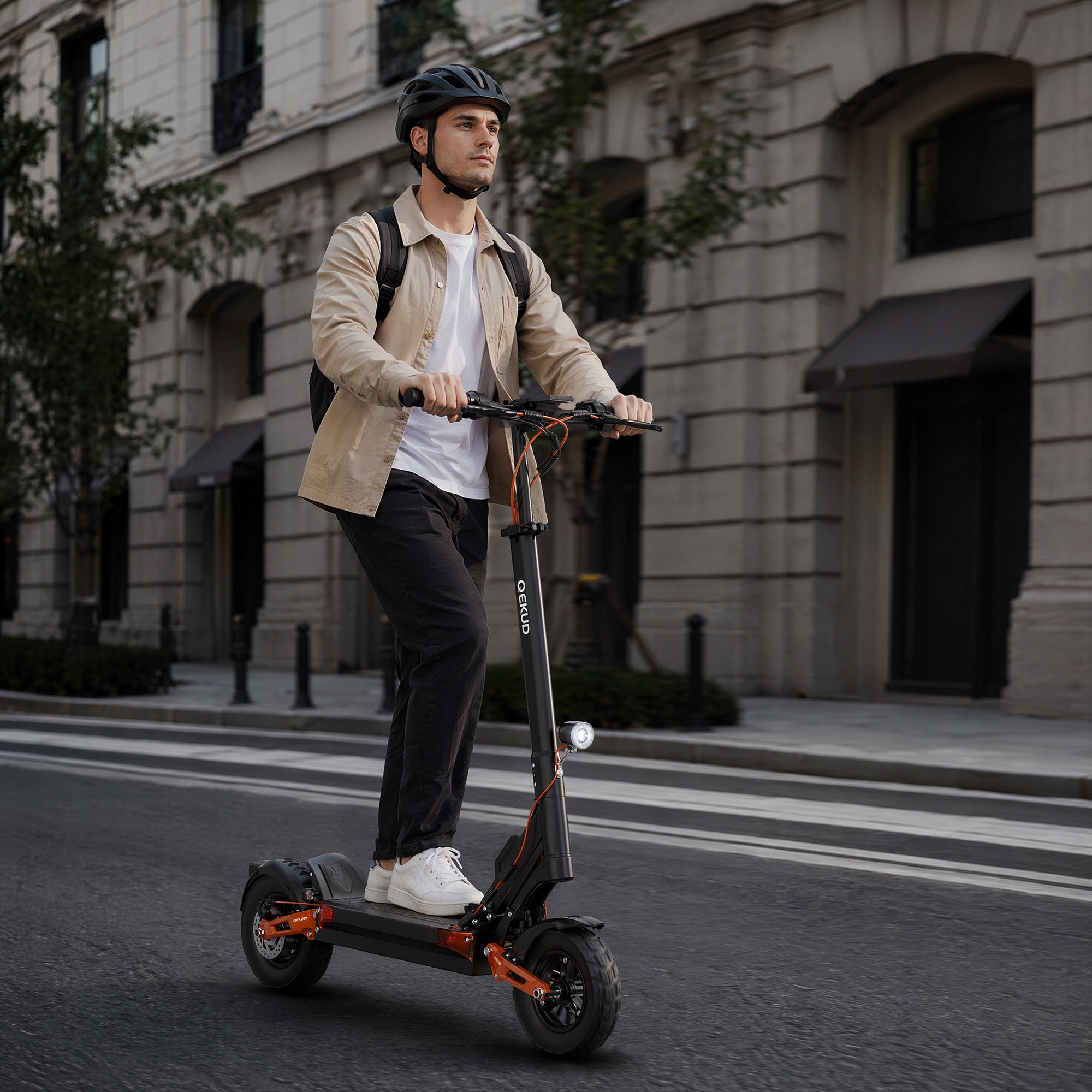 Foldable Qekud T6E Pro ABE Scooter, 20km/h Max Speed Meets EU Traffic Rules Maximum speed 20 km/h