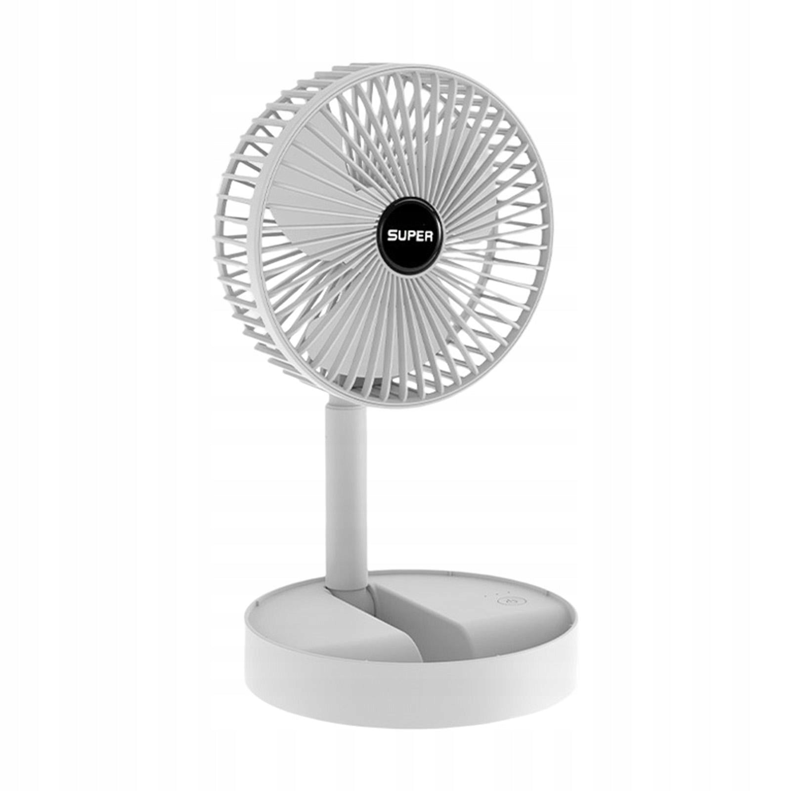 Foldable Telescopic Fan Foldaway Adjustable 1Pcs Dominant color multicolor