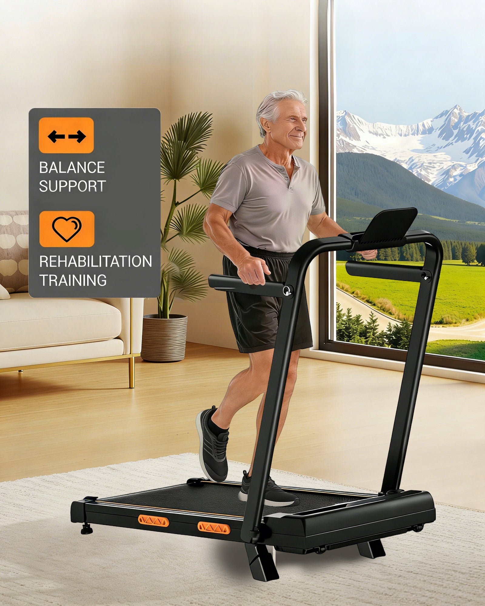 Foldable Treadmill for Home Use 12 km/h Additional features none