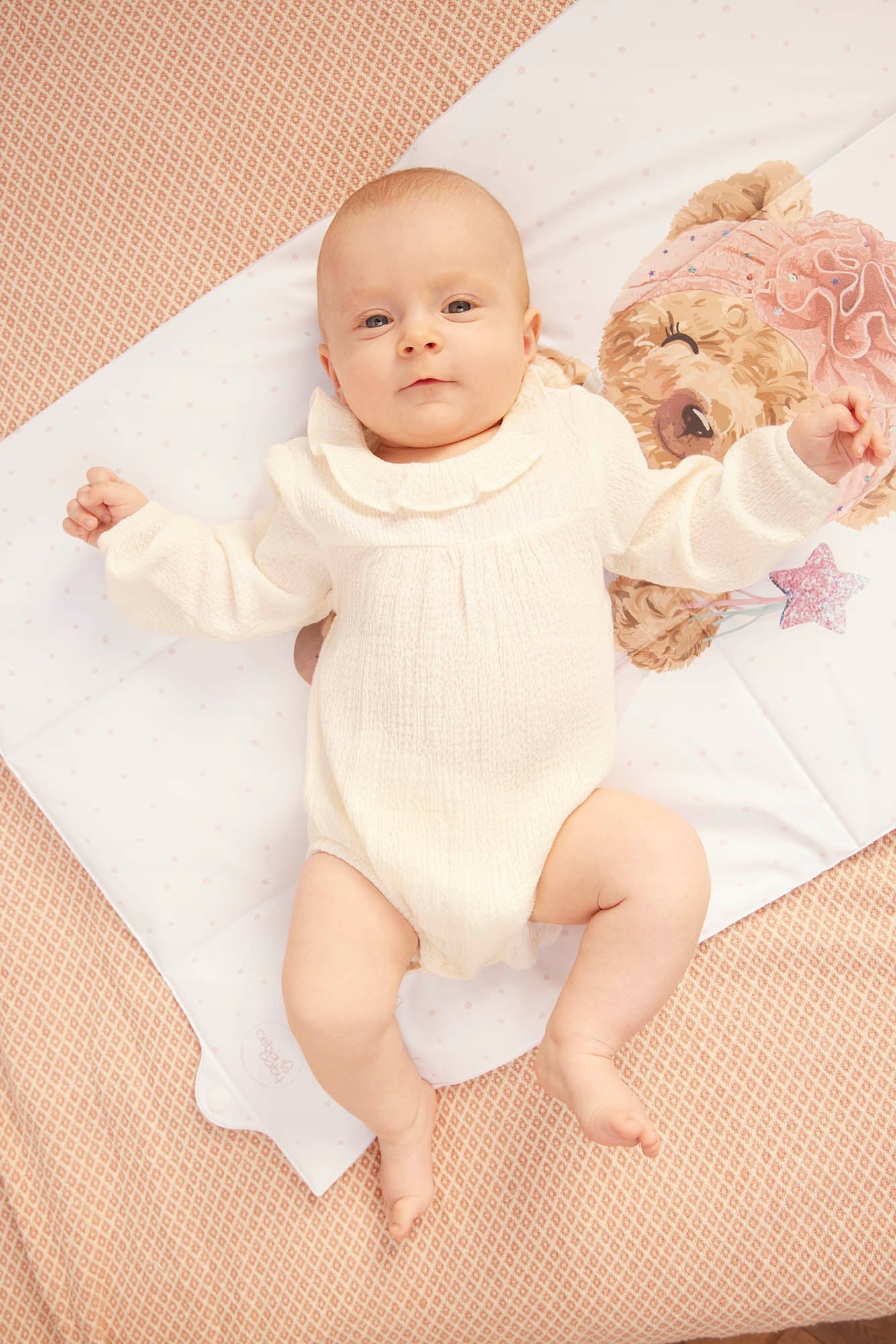 Foldable changing mat for travel 40x60 Ceba baby Mouse Medical device no