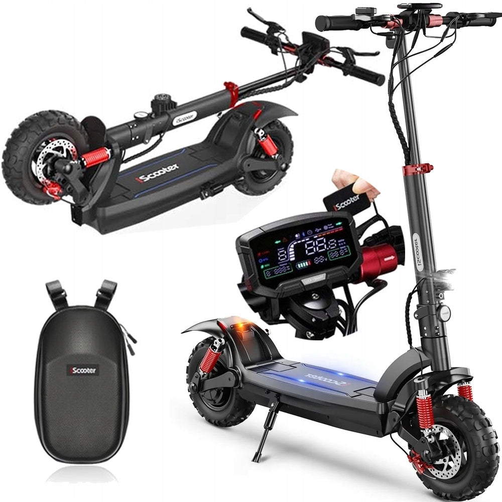 Foldable electric vehicle iscooter iX6 1000W 45KM/H 45KM 17,5AH+ NFC 2025