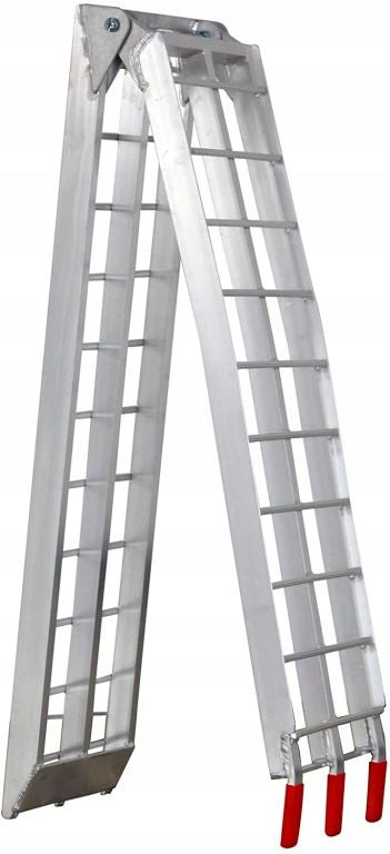 Folding Aluminum Ramp For Driveway 227cm Product weight with unit packaging 7.96 kg