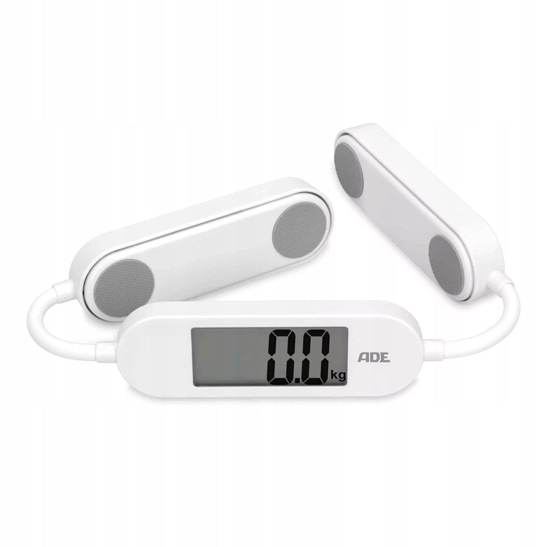 Folding BATHROOM SCALE up to 180 kg ADE white 23,5 x 5 x 7 Model 601434363