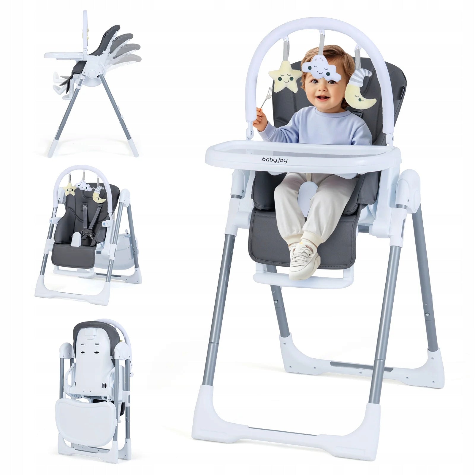 Folding Baby Highchair for Feeding