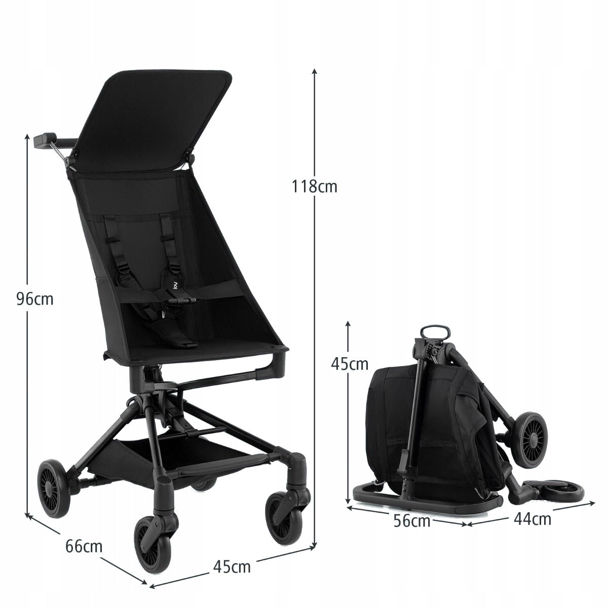 Folding Baby Stroller with Adjustable Stroller Baseball Manufacturer code BC10243BK