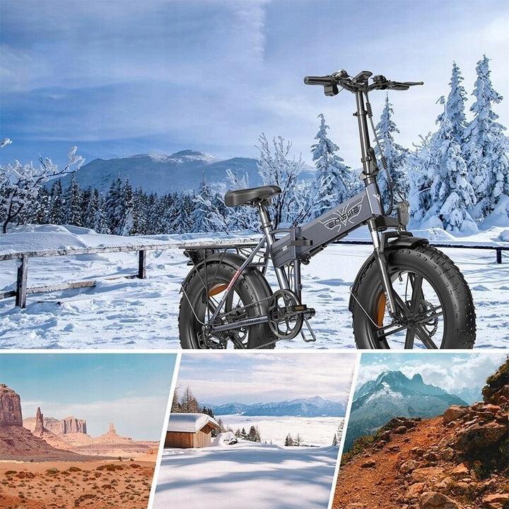 Folding City E-Bike Engwe EP-2 Boost 250W 55Nm 13Ah 120KM Torque Sensor EU Manufacturer code ENGWE Foldable City Electric Bicycle 20"*4.0“