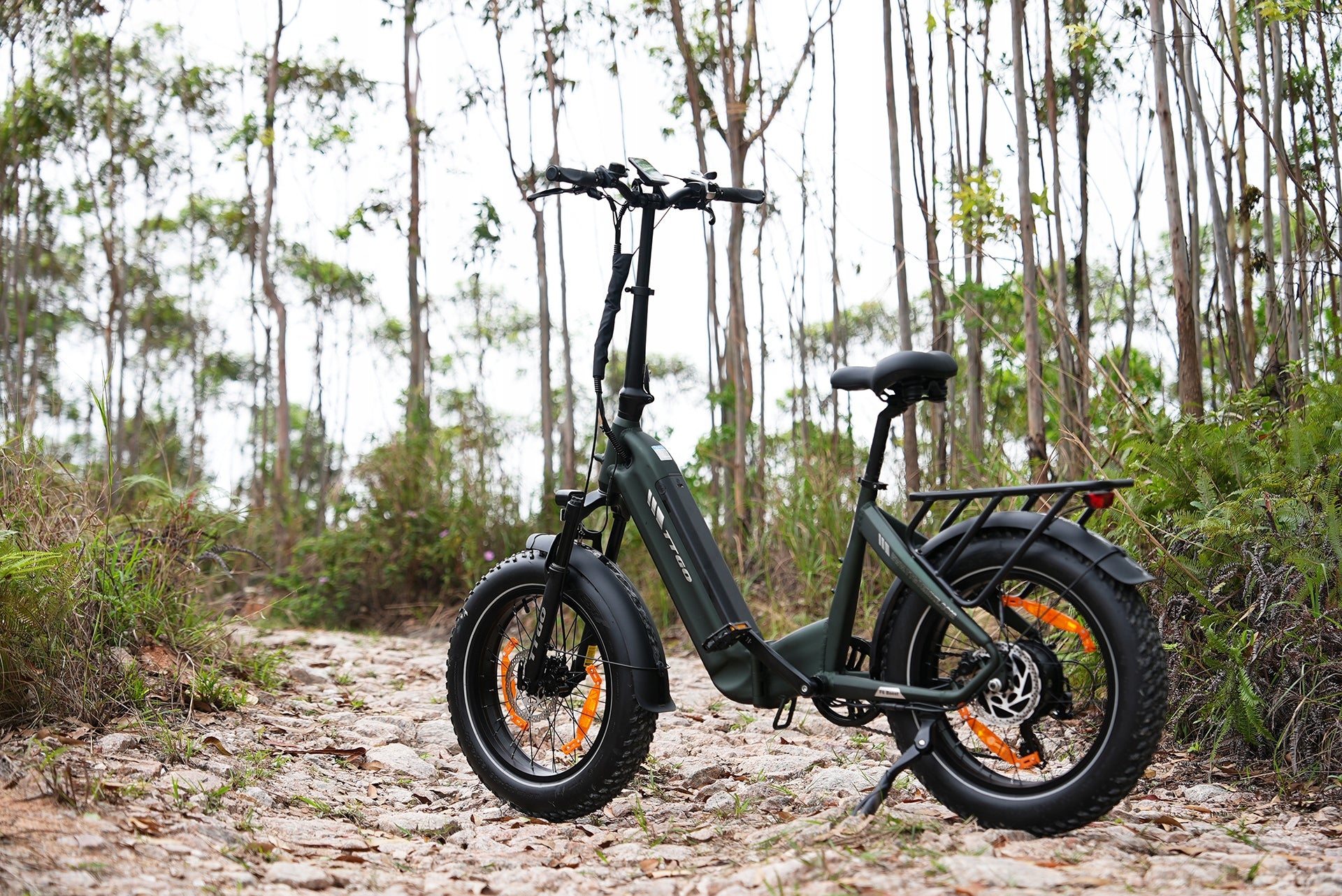 Folding City Electric Bike TTGO F6 Boost 250W 48V 18AH 25km/h 140HP Foldability partially assembled, calibrated