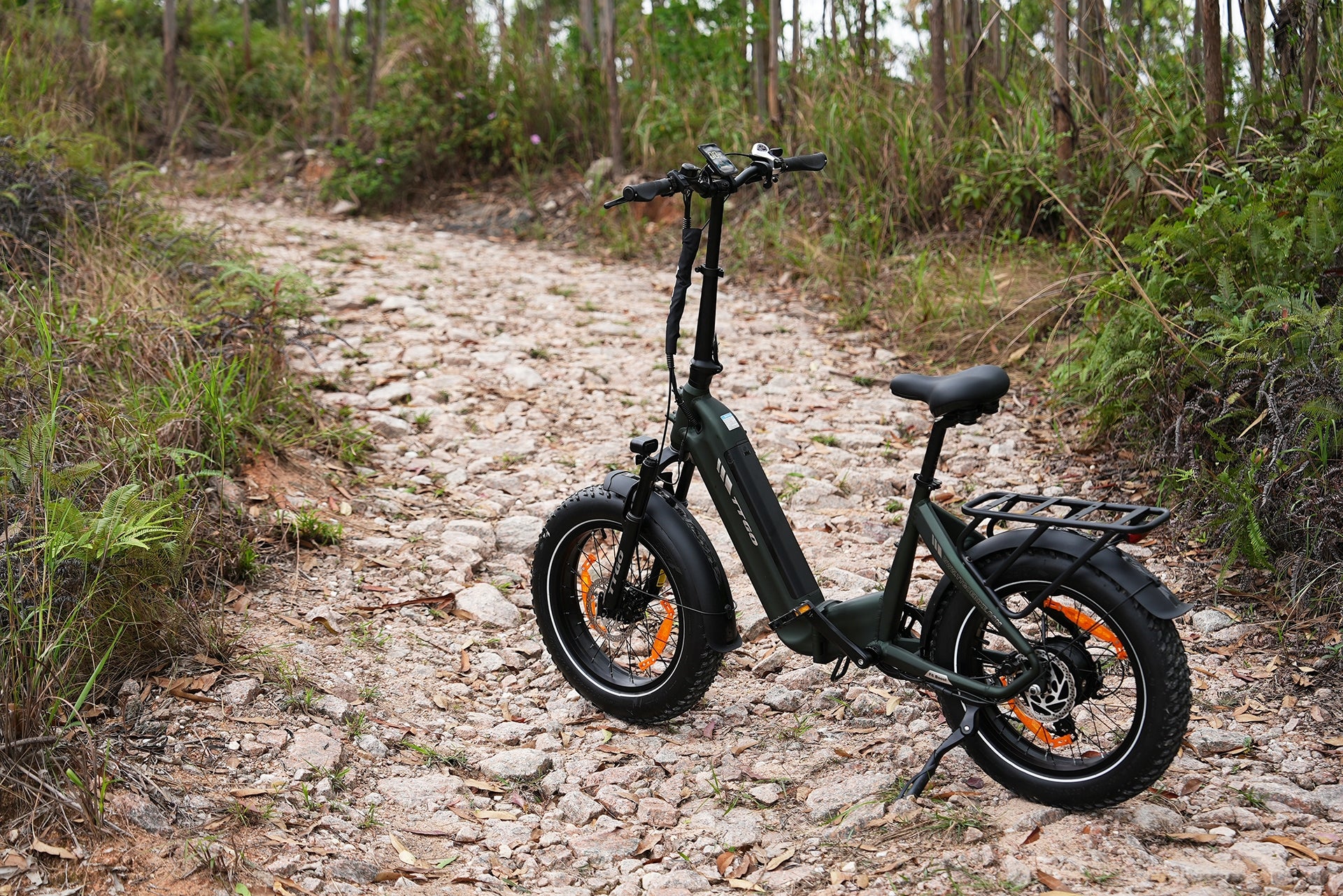 Folding City Electric Bike TTGO F6 Boost 250W 48V 18AH 25km/h 140HP Manufacturer code TTGO F6 Boost hamulec olejowy 20"*4.0“