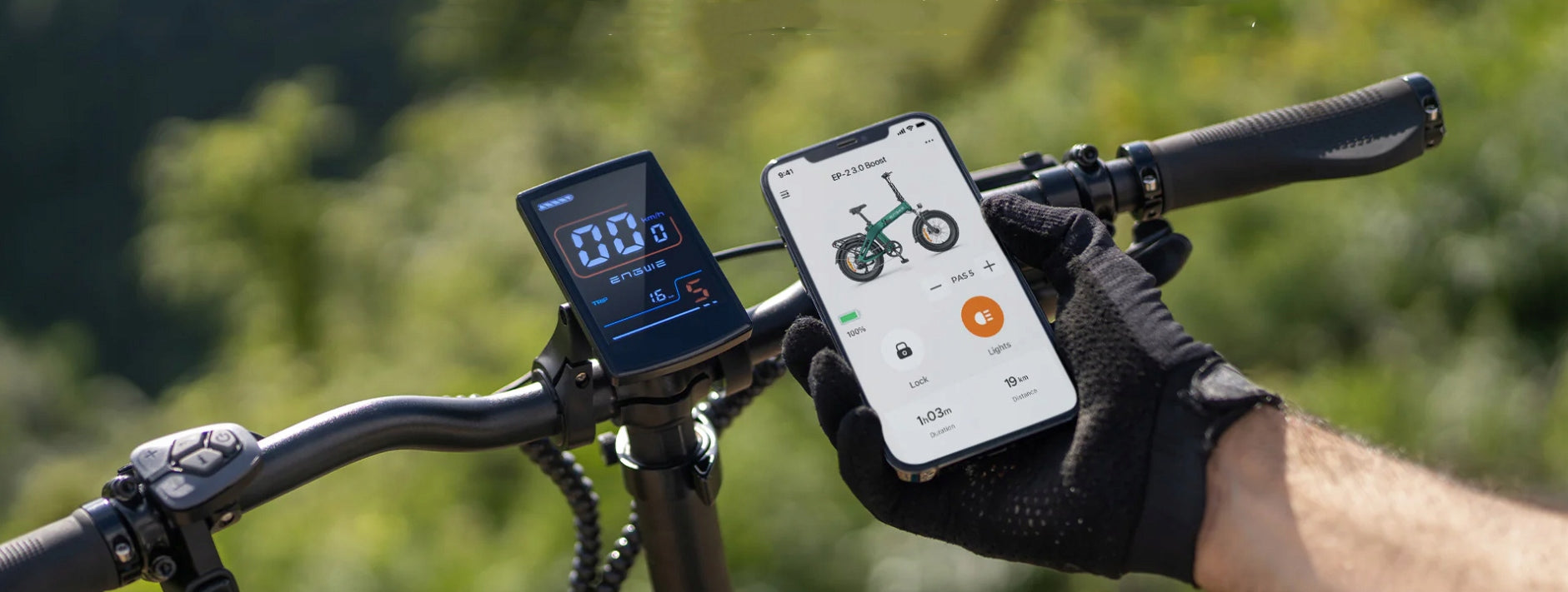 Folding Electric Bike ENGWE EP-2 3.0 Boost 250W 13.5AH 120km 20" APP Wheel size (") 20