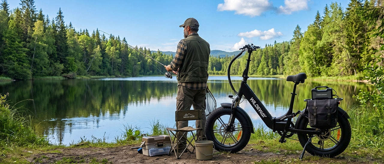Folding Electric Bike WILDEWAY TORPEDO H20 250W 68NM 15AH 25km/h 100HP Packaging status original